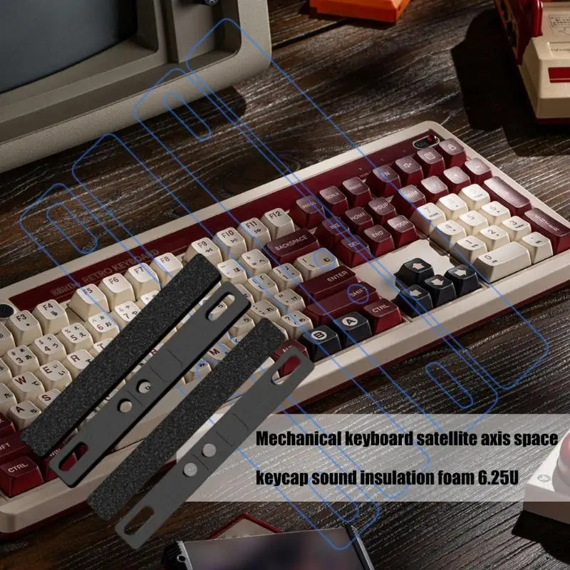 

Механические клавиатуры спутниковые переключатели стабилизаторы с пеной с демпфирующей пеной Poron 4 шт.