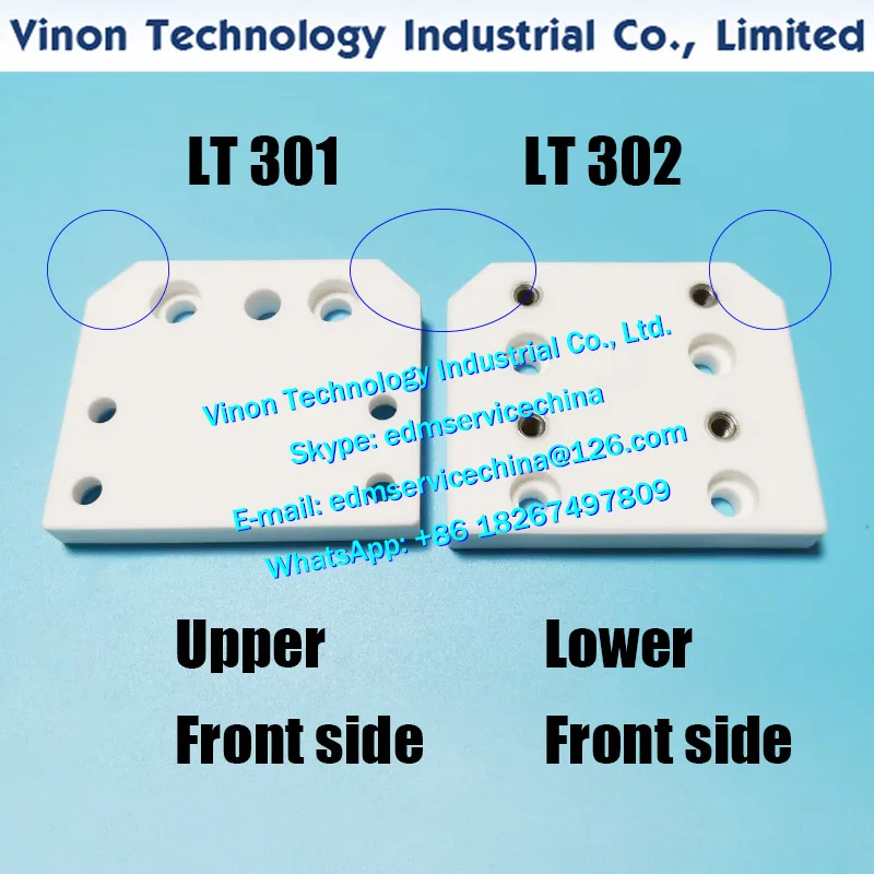 (2PCS Pack) LT301+LT302 Accutex Isolator Plate (Old Style) Upper and Lower Set 76x64x12tmm, ACCUTEX YAWTL015A Insulation Board