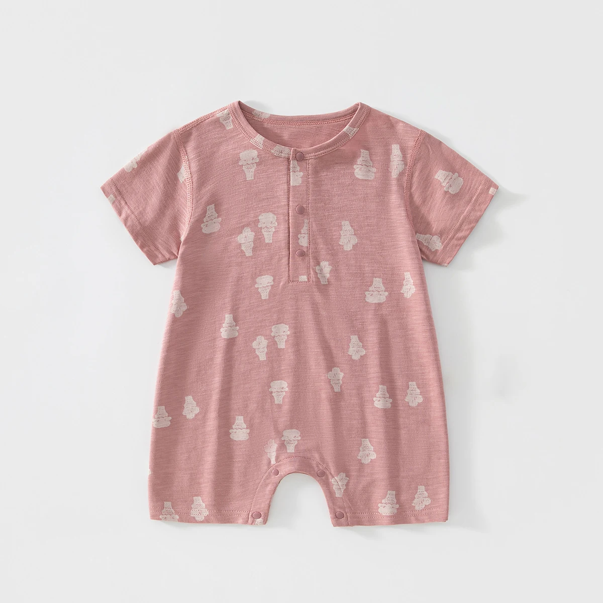 

6M-2Y Summer Baby Romper Breathable Summer clothes Lightweight Short Sleeve jumpsuit for Girls