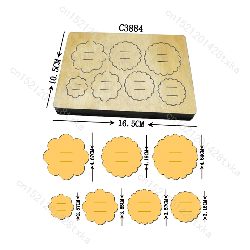 

New card Wooden dies Scrapbooking Cutting Dies C3884