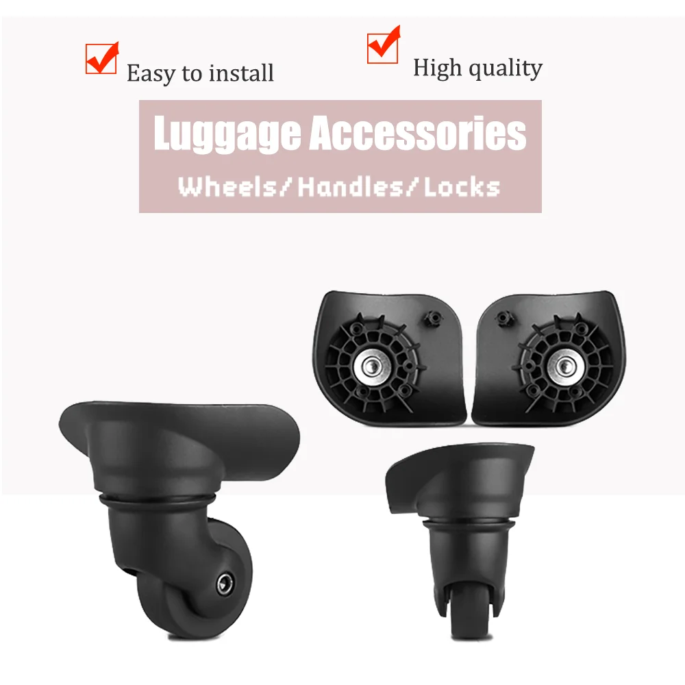 High-Performance W185 Silent Luggage Casters – Designed for Smooth Airport Transits