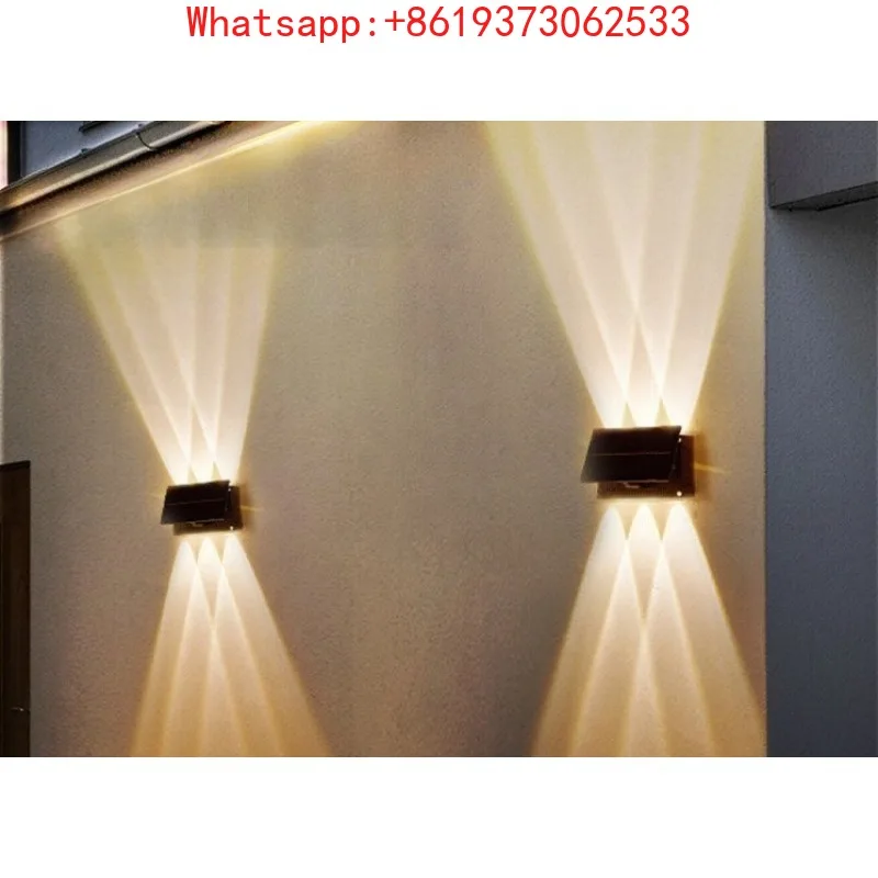 

Applicable To Solar Wall Washer Outdoor Garden Light Dark Automatic Garden Lighting Ambient Light 10pcs
