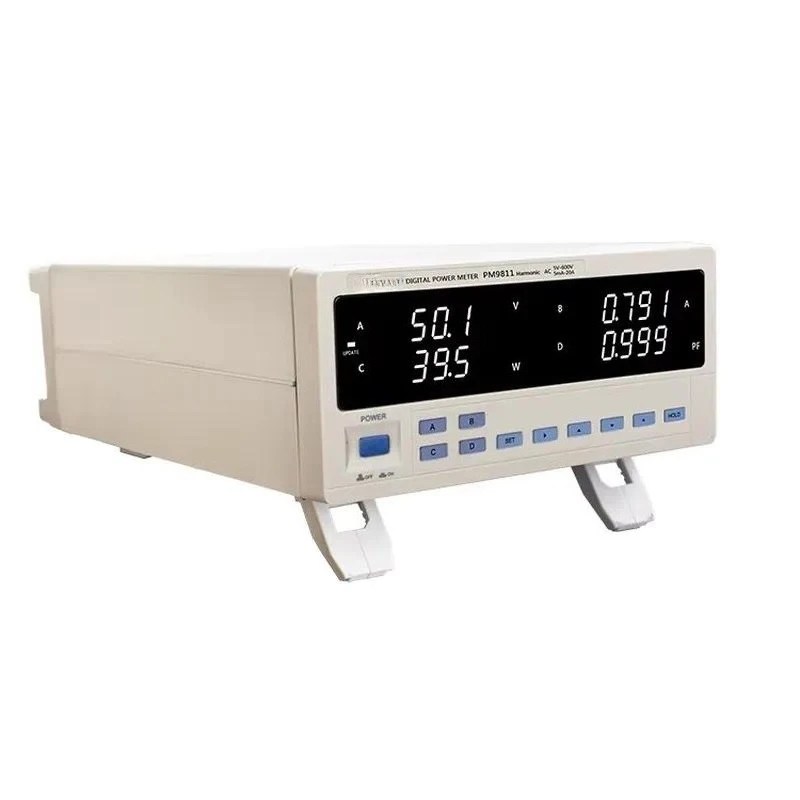 for Single Phase Total Harmonic Distortion Tester High Precision 0.5 LED Display Active Reactive Power 45-64Hz RS232 RS485