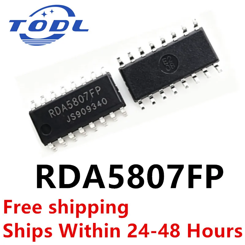 (10piece)100% New RDA5807 RDA5807FP sop-16 Chipset