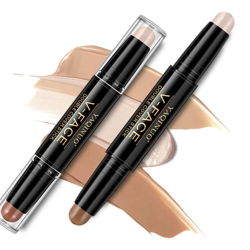 2024 New Hot Face Foundation Concealer Pen Long Lasting Dark Circles Corrector Contour Concealers Stick Cosmetic Makeup