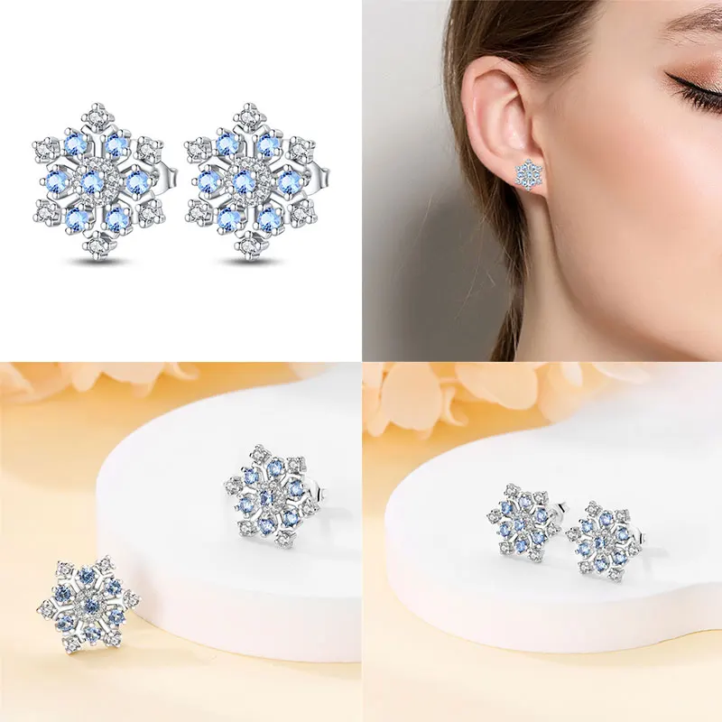 2024 Autumn Christmas Series 100% 925 Silver New Pine Cone Christmas Tree Women\'s Earrings Suitable For Party Anniversary Gift