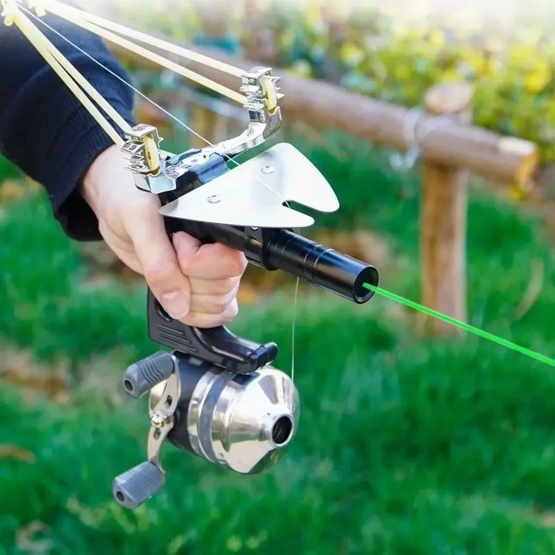 Professional Slingshots Shooting Fishing Slingshot Set Bow and Arrow Shooting Outdoor Powerful Fishing Catapult Hunting 2020