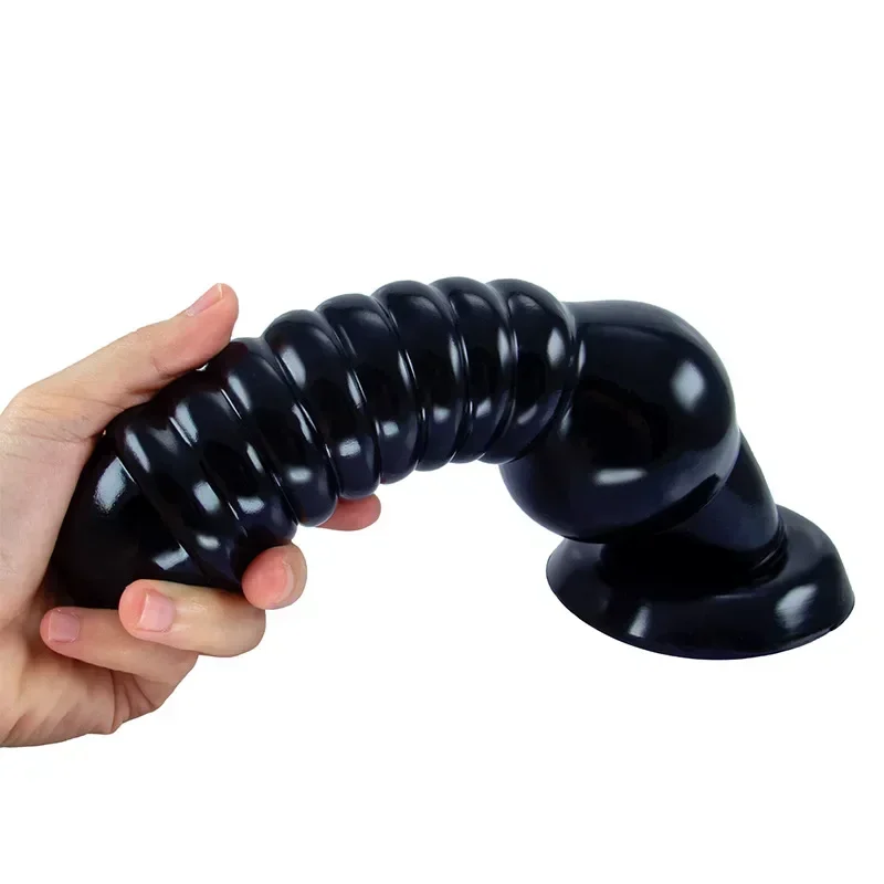 Riesige Gewinde Butt Plug Dildo Sexy Spielzeug Für Männer Frauen Buttplug Homosexuell Masturbatoren Dildos Für Erwachsene Anal Plug Sex Shop