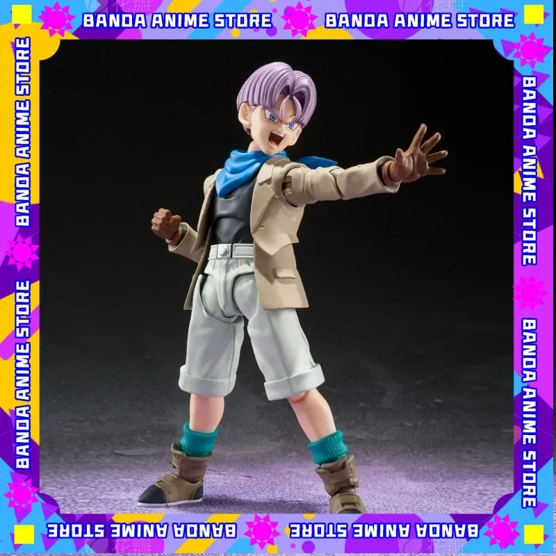 

In Stock Bandai Dragon Ball GT S.H.Figuarts SHF TRUNKS GT Anime Action Collection Figures Model Toy