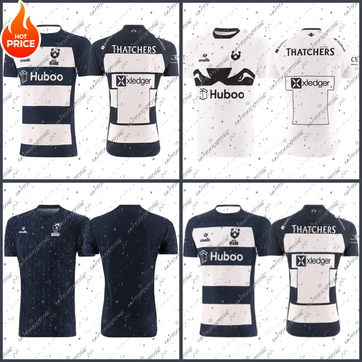 

24_25 England Bristol Rugby Training Jerseys Sports Jerseys Must-have Jerseys For Fans Bears 3D Printed Sports Jerseys