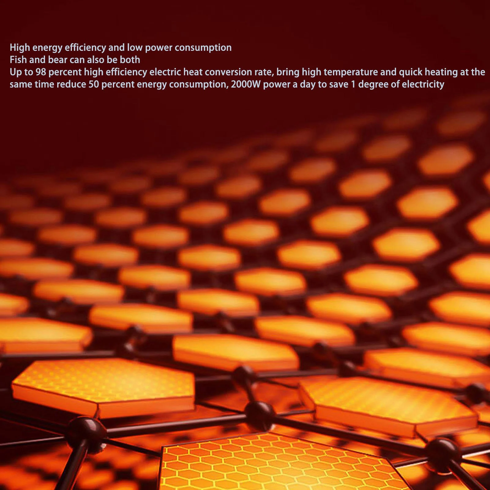 US Wall Mount Air Heater Dual-Use Air Heater Portable Heater Fan Wide Angle Heater Mobile Air Heater for Home and Outdoor