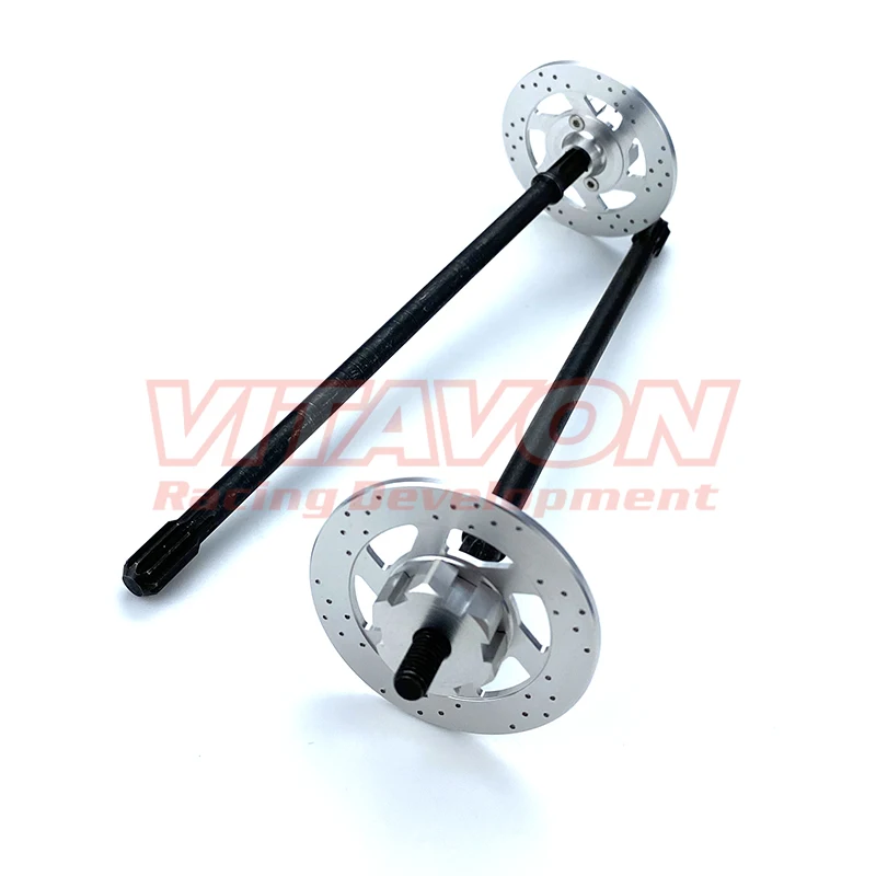 VITAVON Alu7075 Spline Rear Hub 17mm Hex + HD Steel Rear Shaft sells a pair for TRAXXAS UDR