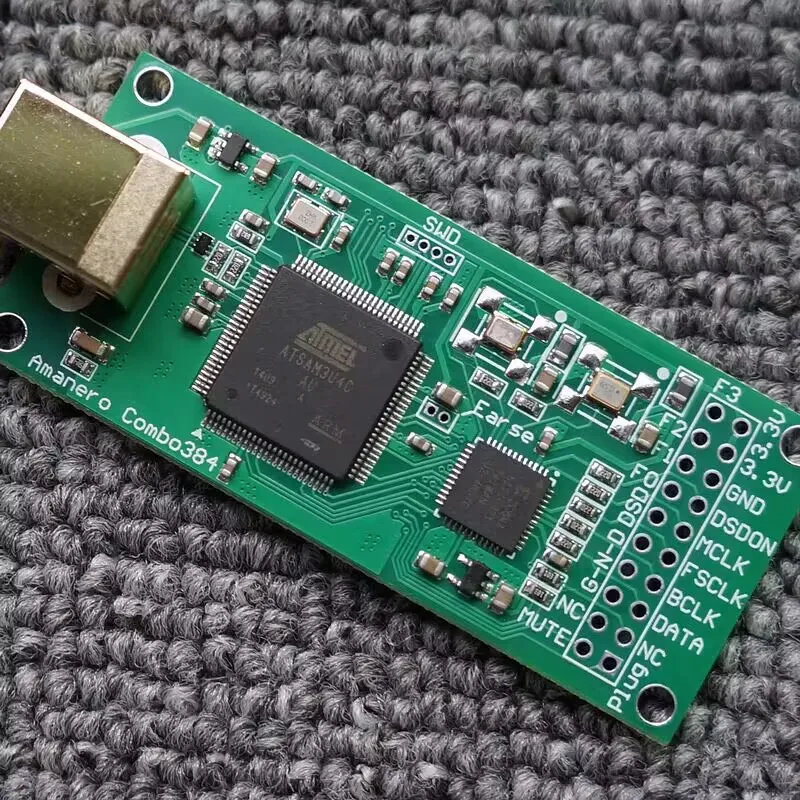 อิตาลี Amanero Combo384 โมดูลอินเทอร์เฟซดิจิตอล USB DSD512 PCM384 อัพเกรดเป็น XMOS
