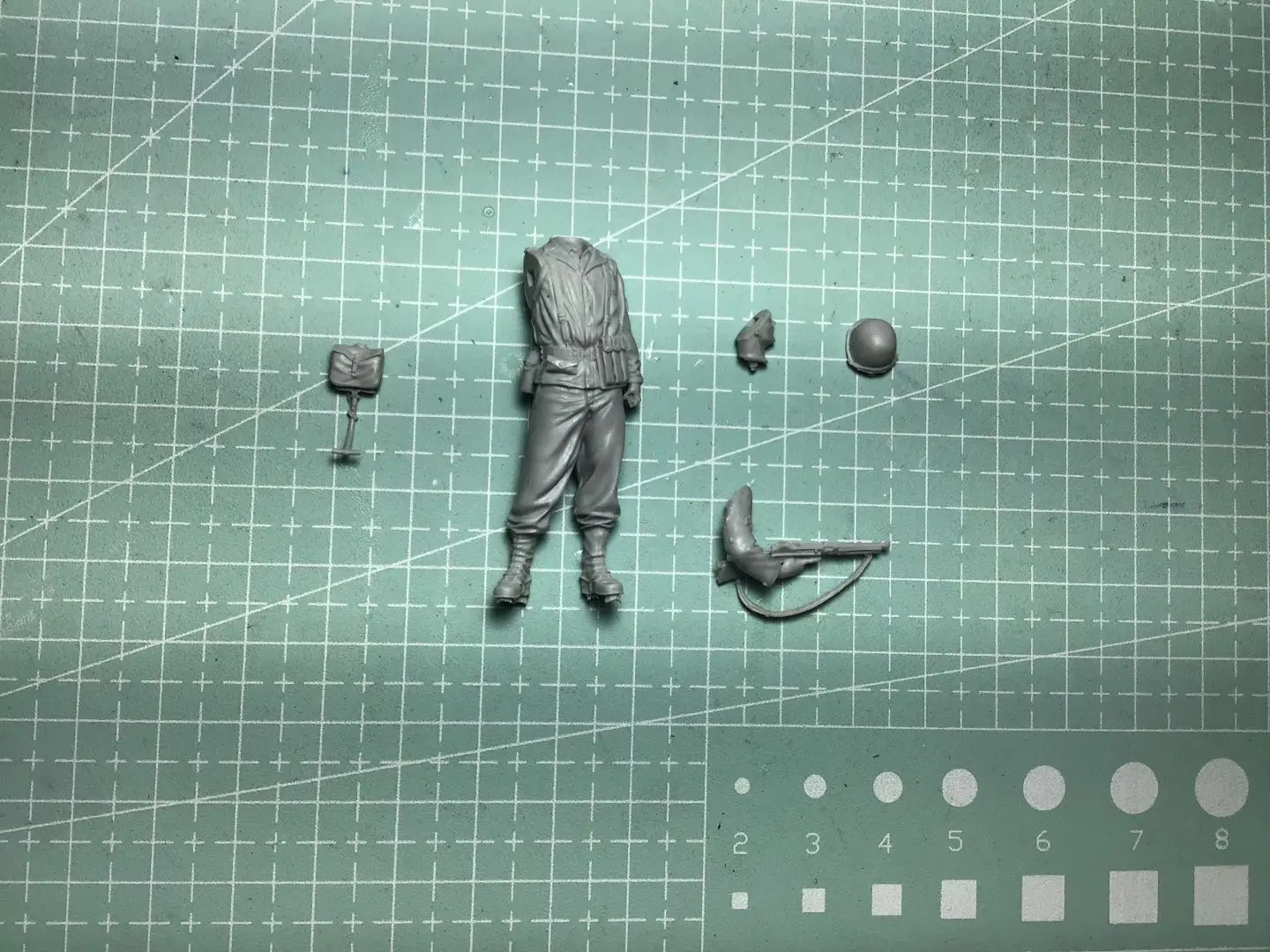 1/35  Resin Model Figure GK，Unassembled and unpainted kit