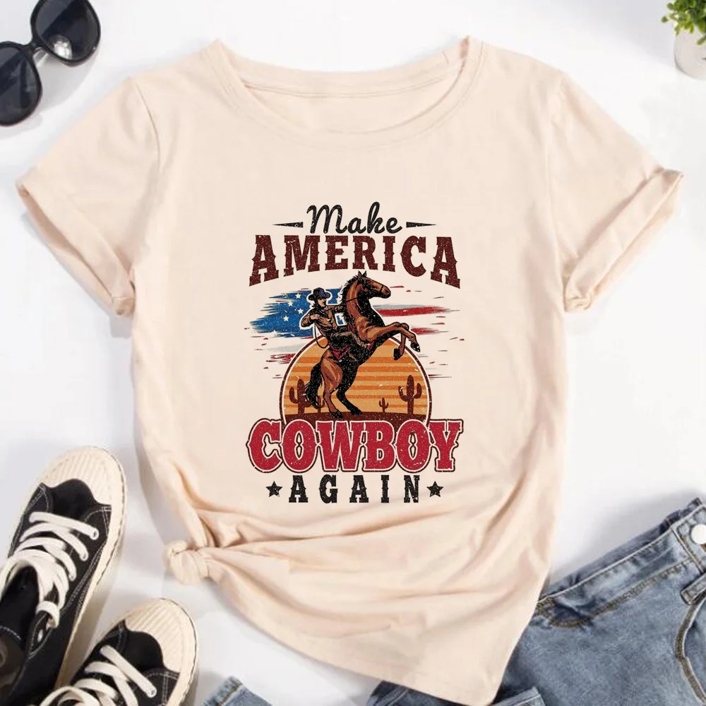 

Caballos t-shirts women summer top female funny manga harajuku clothes