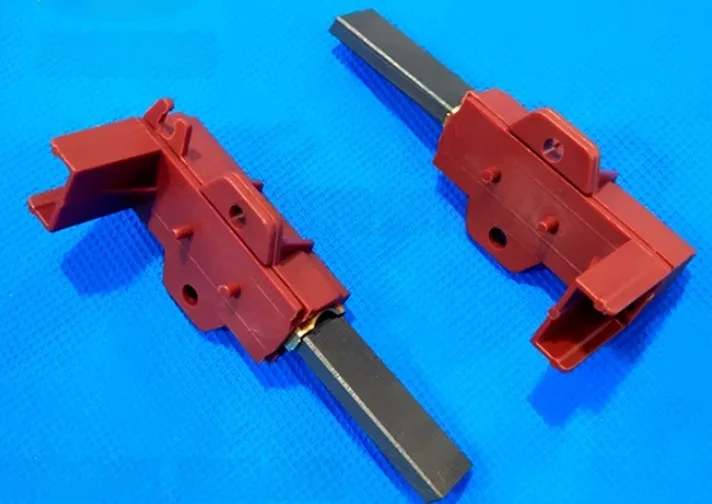 

Пара высокопроизводительных угольных щеток, совместимых с двигателями стиральной машины Little Swan Midea MG60-1203E(S) и TG60-1201EP.