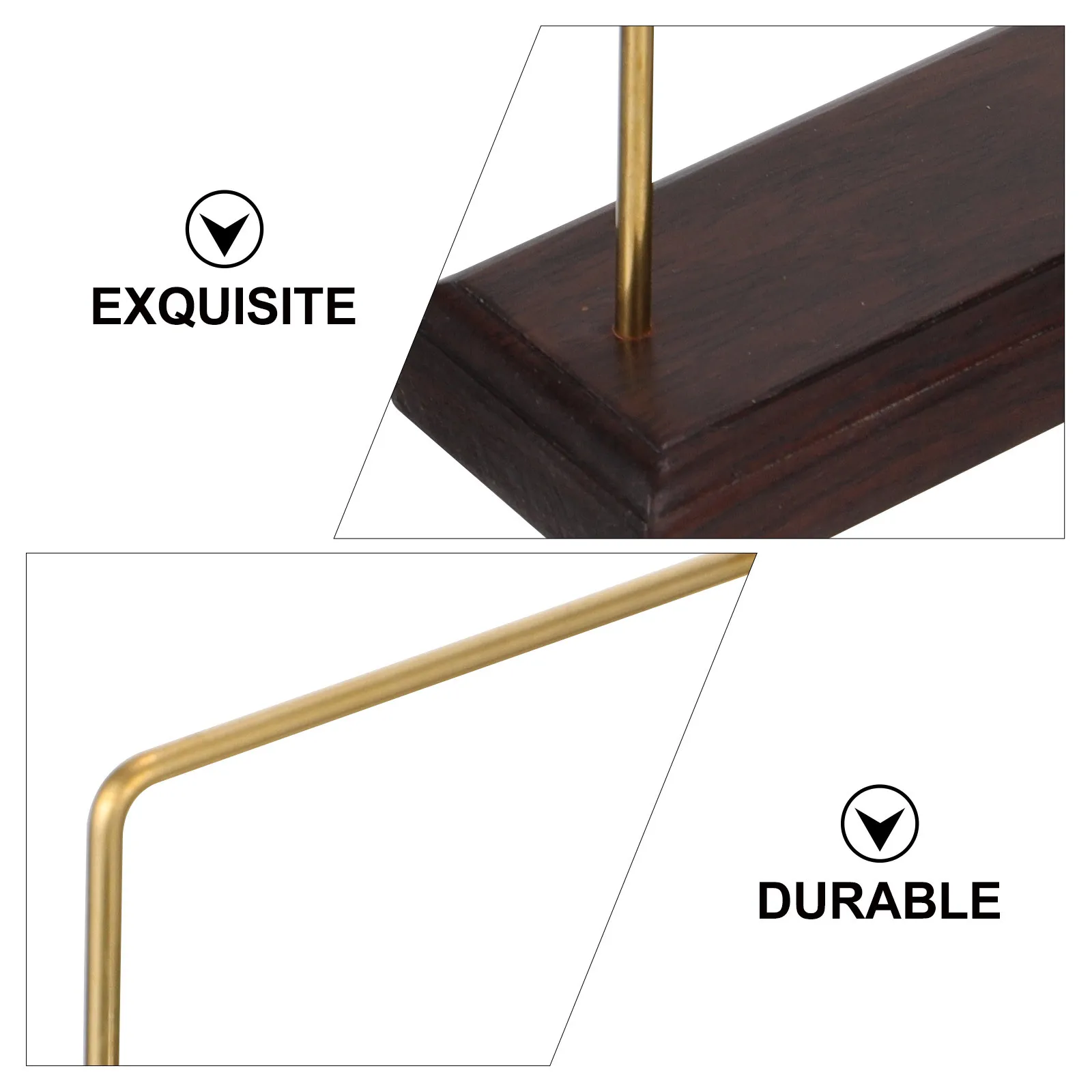 

1 шт. стойка для ювелирных изделий, прочный настольный органайзер, полка для хранения ожерелья, сережек, держатель для ювелирных изделий, стеллаж для хранения сережек