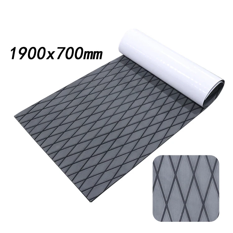 A66P-EVA رغوة فو خشب الساج قارب سطح السفينة حصيرة التزيين ورقة يخت الأرضيات المضادة للانزلاق حصيرة ذاتية اللصق وسادة السيارة