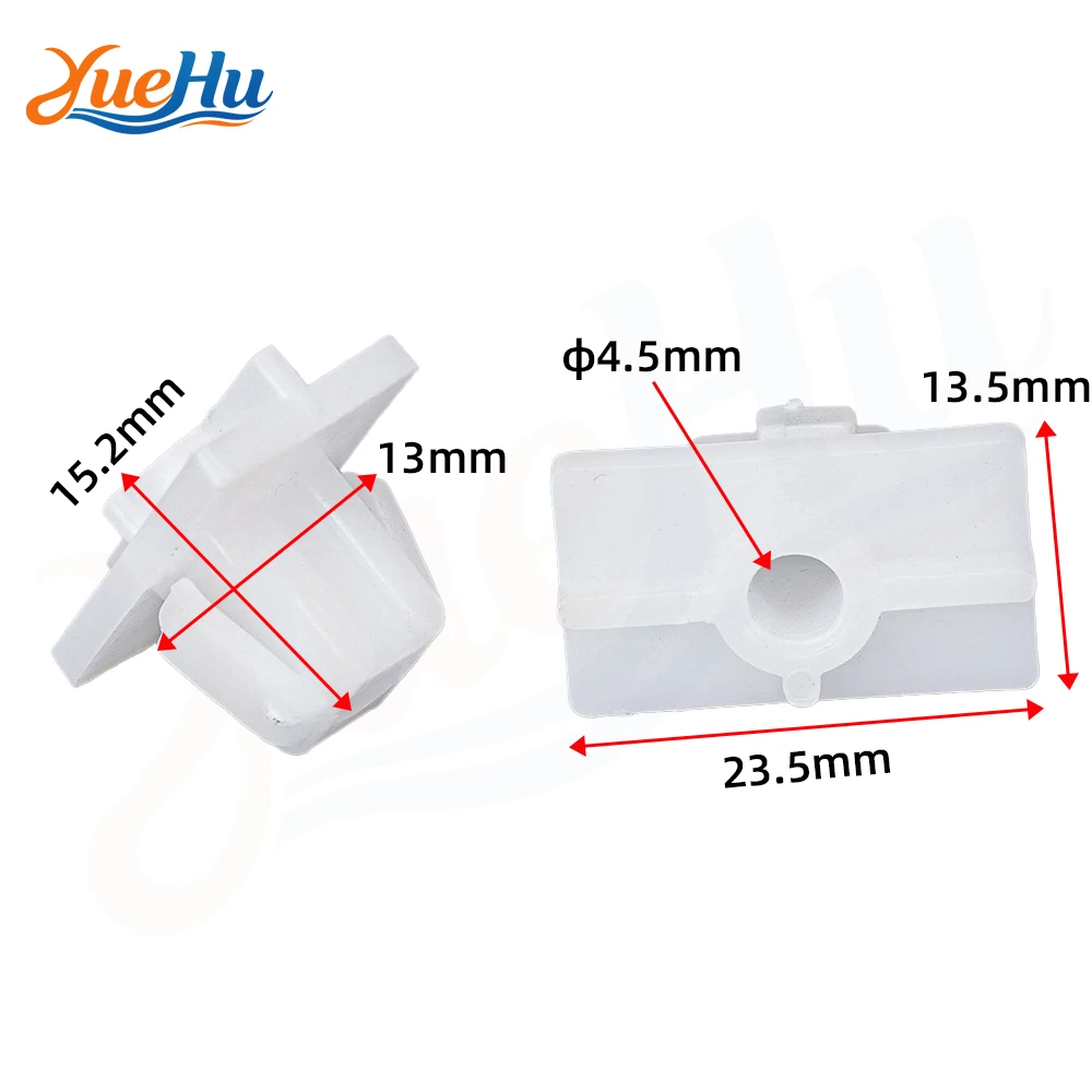 YUEHU 20PCS Self-tapping Plastic Screw Fixing Base Clip for Foton Daimler Auman ETX Series 9