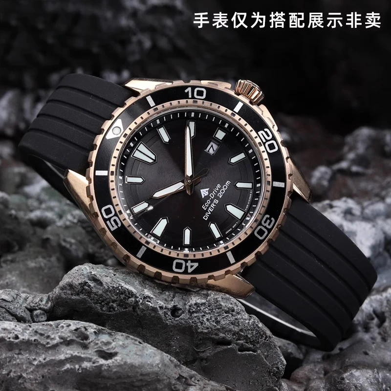 Cinturino per orologio in gomma siliconica per Omega Tudor Sgancio rapido 16 18 20 22mm Cinturino a forma di frangia nero blu verde arancione marrone