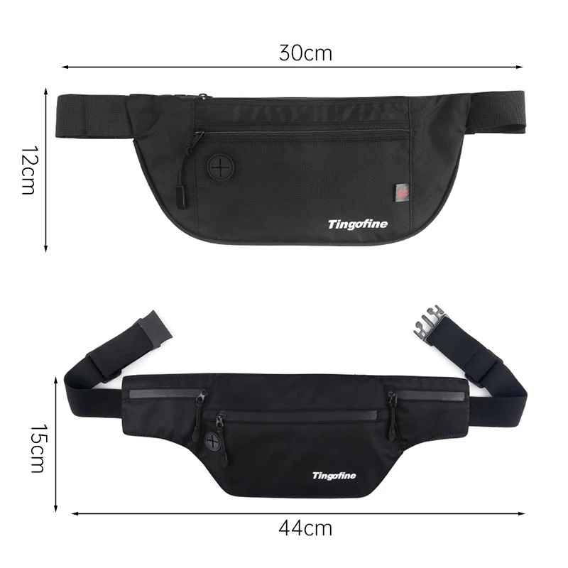 Travel Money Belt Rfid Blocking Running Waist Bag Fanny Pack Wallet Waterproof Close-Fitting Phone Waist Outdoor Portable