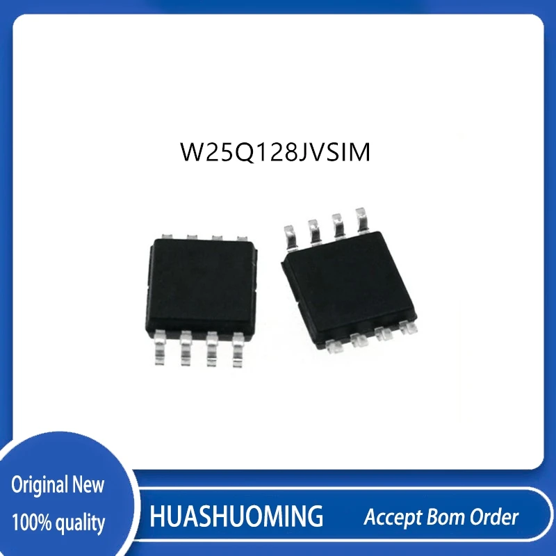 10Pcs/Lot  W25Q128JVSIM 25Q128JVSM SOP8