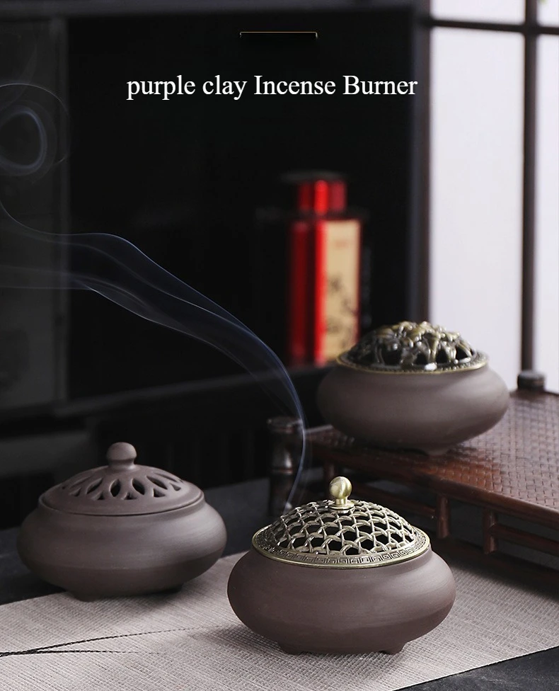 Ceramic Incense Burner For Aromatherapy Home Decor_voghion.com