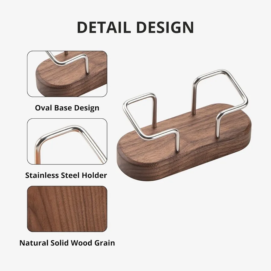 حامل بطاقة عمل من خشب Muso للمكتب، عرض بطاقات عمل خشبية إبداعية لطاولة المكتب الخشبية لطاولة المكتب