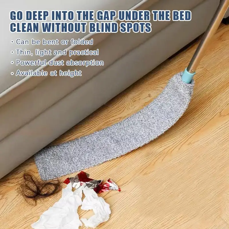 Gap Dust Cleaning Mop With Flexible Design And Strong Dust Absorption Perfect For Under Bed Sofa Home Daily Cleaning