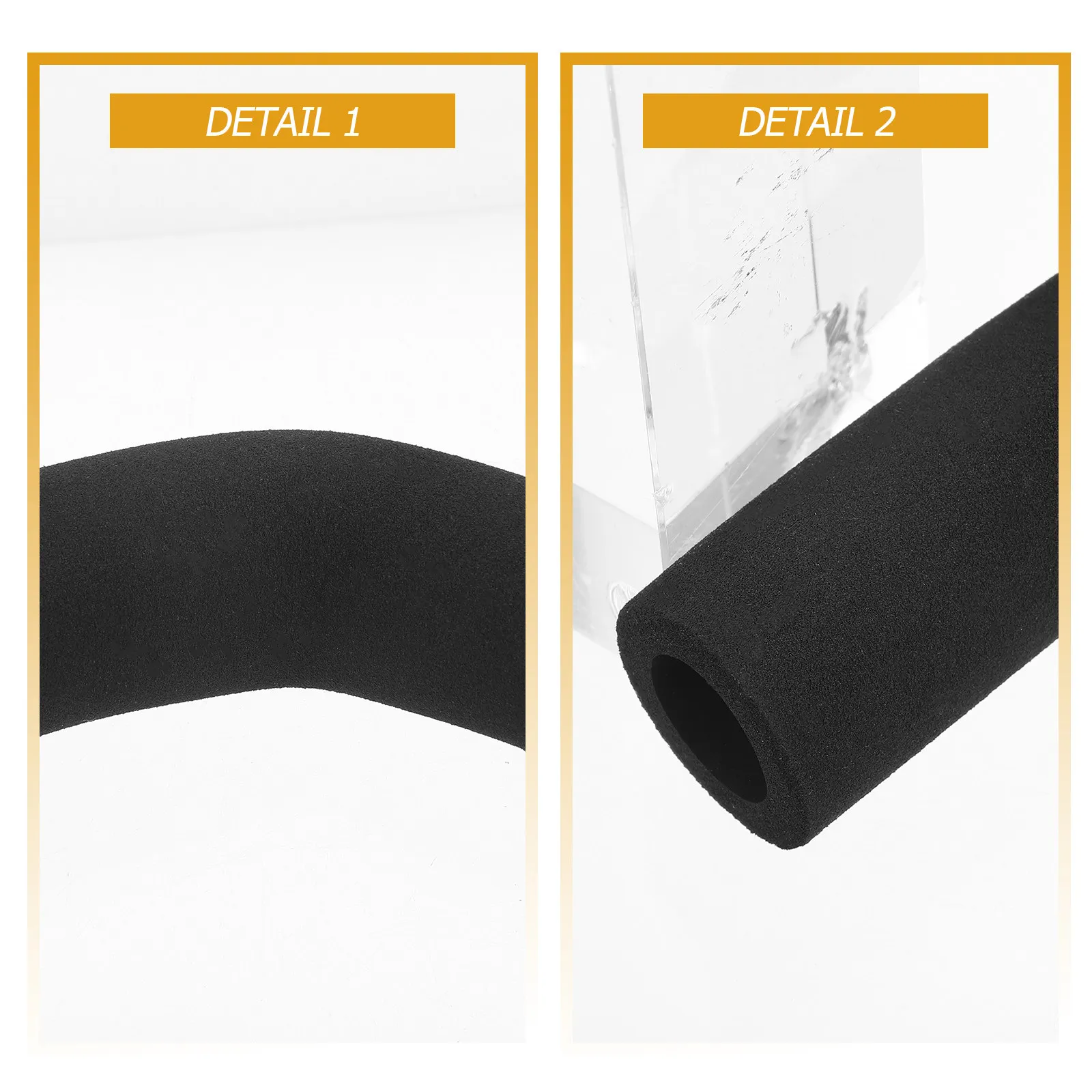 

Комплект из 2 универсальных защитных чехлов на ручку коляски из губчатого материала для детских колясок и прогулочных тележек