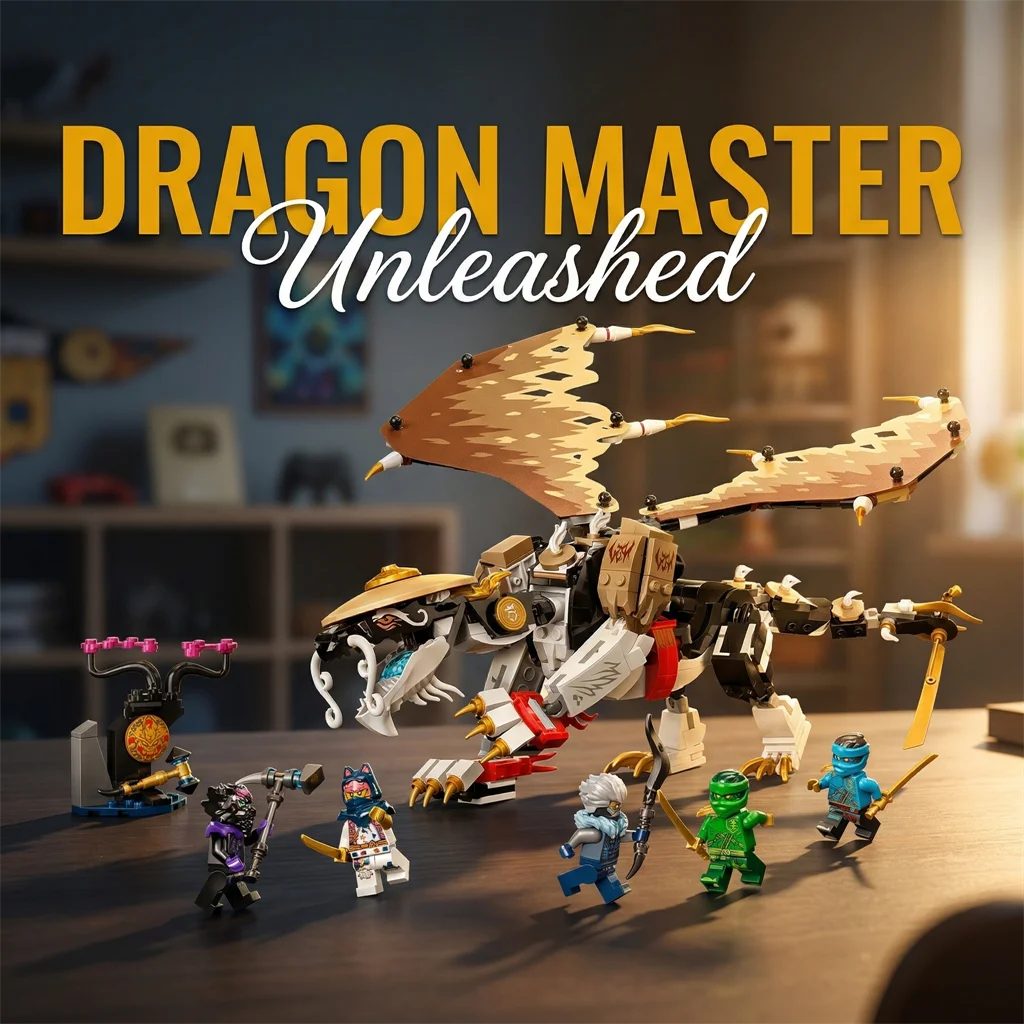 

Набор строительных блоков Egalt the Master Dragon, 532 детали, конструктор для детей, коллекционная модель, игрушка-головоломка на день рождения