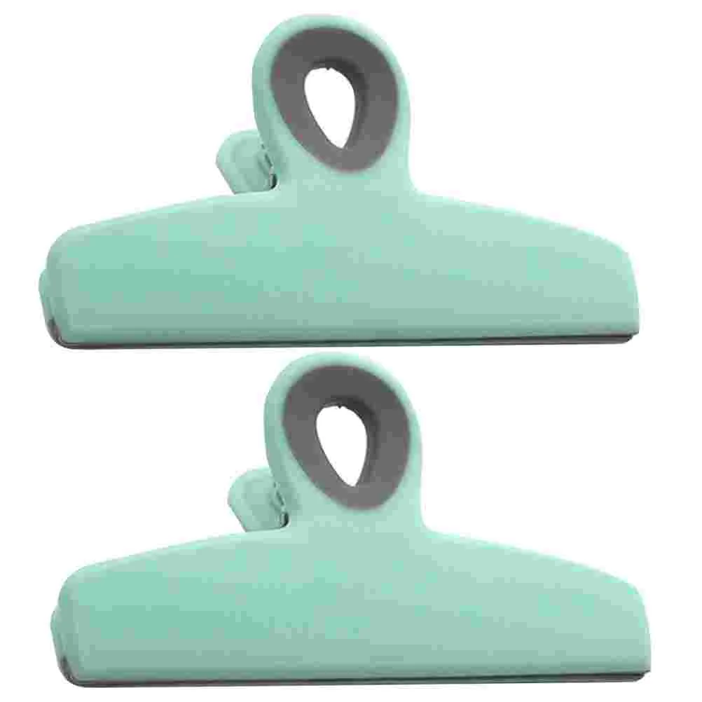 

2 Pcs Sealing Clips Snacks Colorful Portable Dampproof Food Simple Lightweight Household