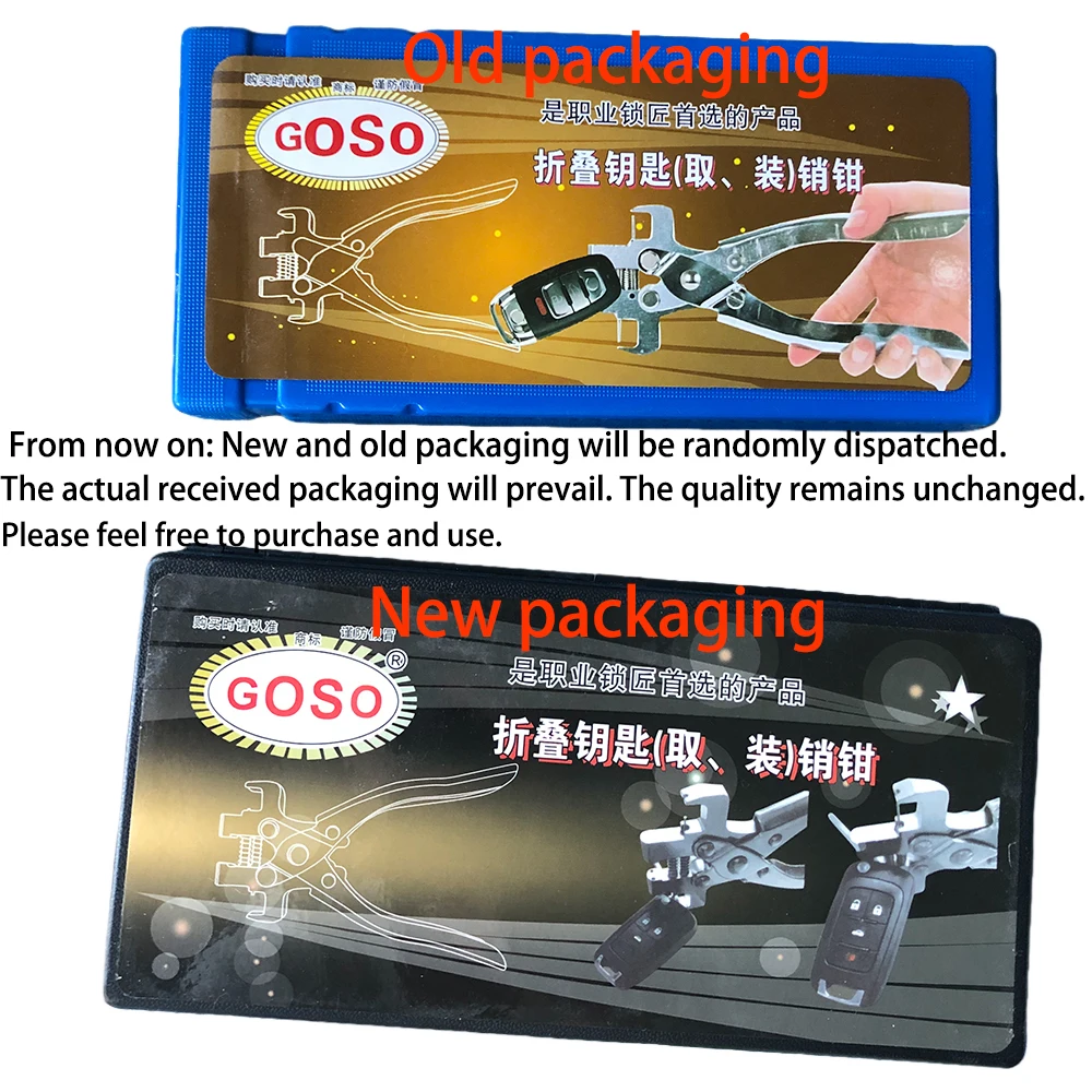 Goso Fixing Flip Folding Key Vice Remover Flip-key Pin Remover For KD XHORSE Remote Locksmith Tool Split Pin Fixing Tool