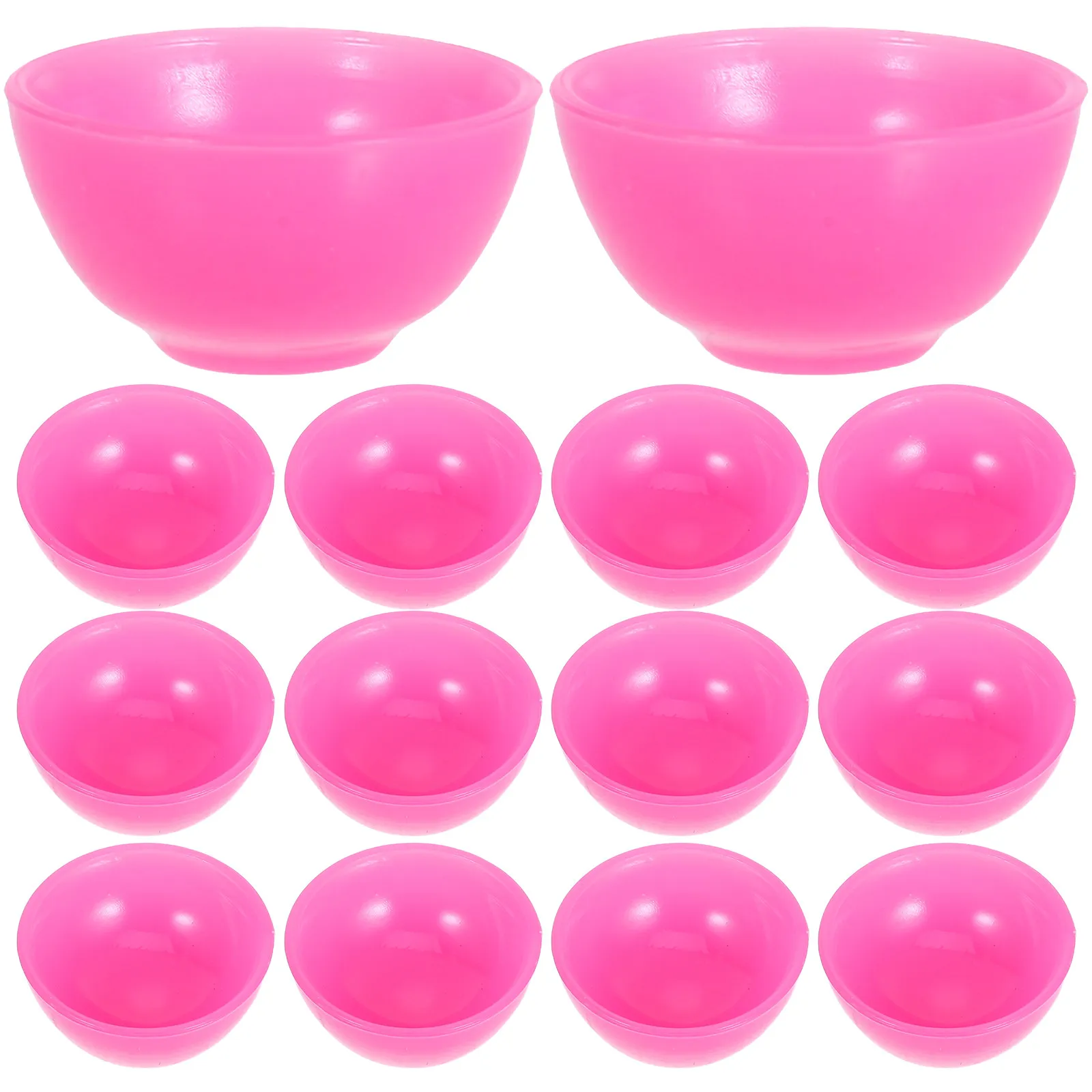 

50Pcs Mini Bowls Fine Craftsmanship Miniature Kitchen Accessories 1:12 Scale Tiny Tableware Set Dollhouse Decor