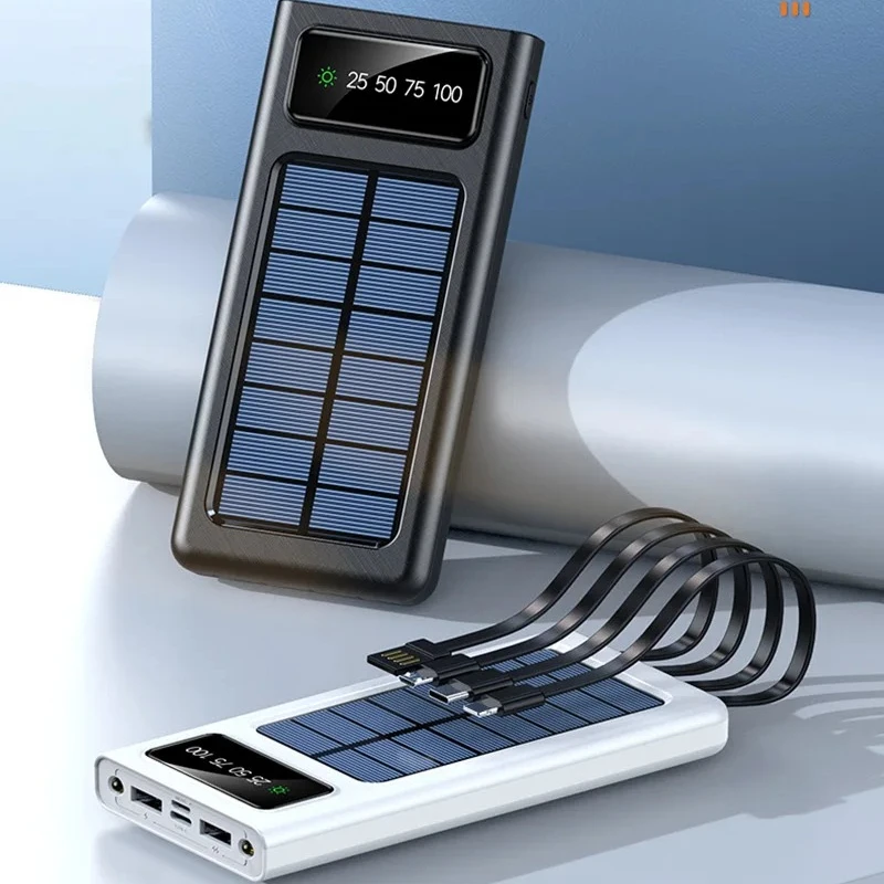 Solar Power Bank 3C…