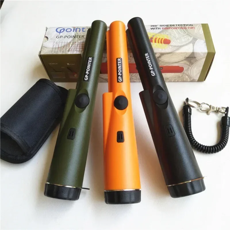 Professional Portable Handheld Metal Detector, Partial Waterproof Pinpointer, Underground Portable Gold Detector Assist Tool