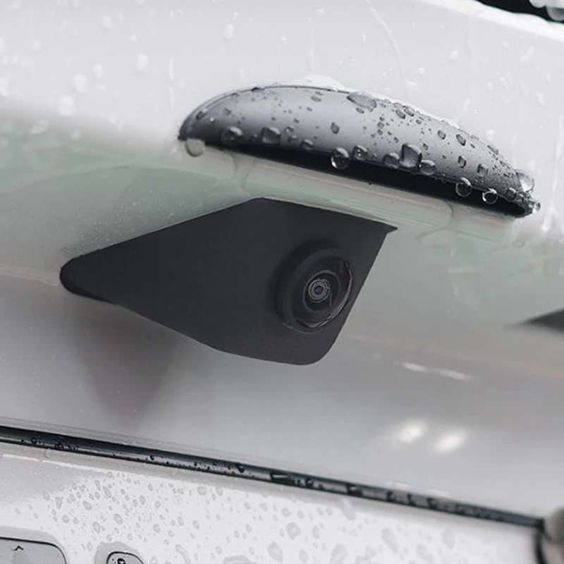 Cubierta de lluvia para cámara trasera de coche, Protector de lluvia para cámara trasera de automóvil, Protector de protección impermeable, accesorios para coche para conducción diaria