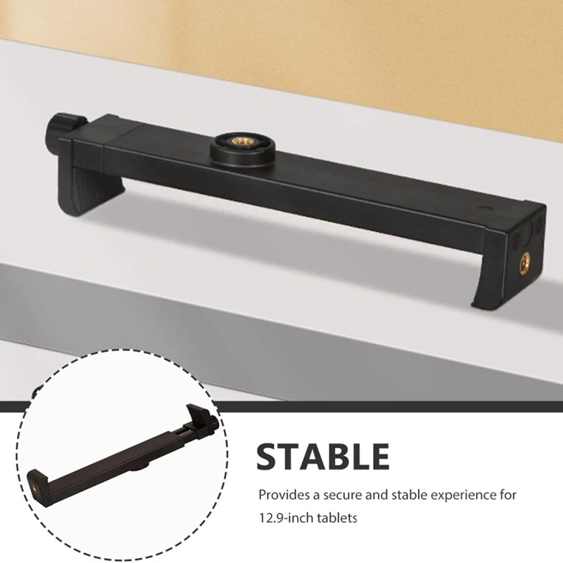 Top-Tablet Halter Für Stativ Mount Adapter Für Tablet Schwarz Tablet Halter Für Einbeinstativ Tablet Befestigung Für Stativ