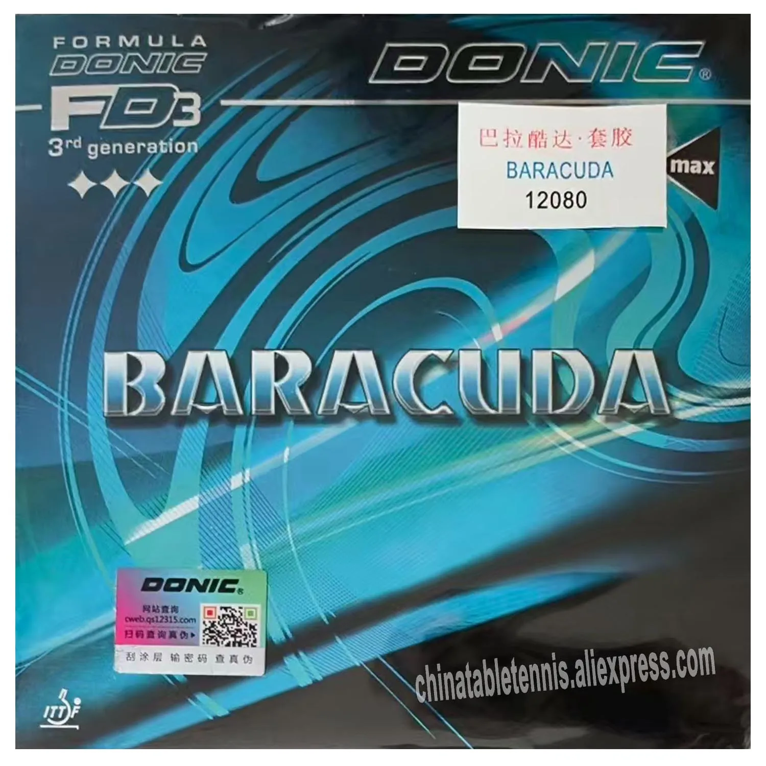 

Donic BARACUDA 12080 BARACUDA BIG SLAM 13080 Pips-in Накладка для пинг-понга с губкой для торта Ракетка для настольного тенниса