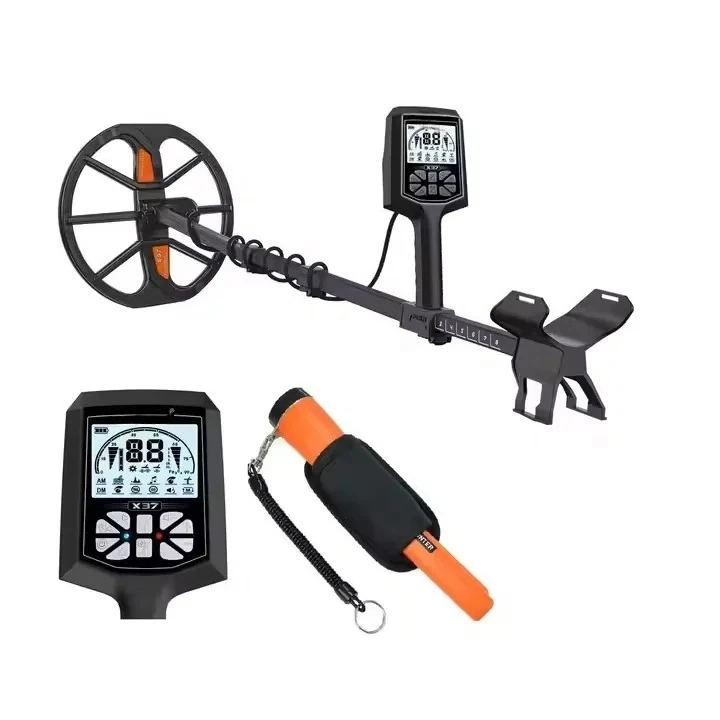 Best  Metal Detector Rechargeable Skycruiser X37 Metal Detector Machine Treasure Hunting Underground Gold Detector De Metais
