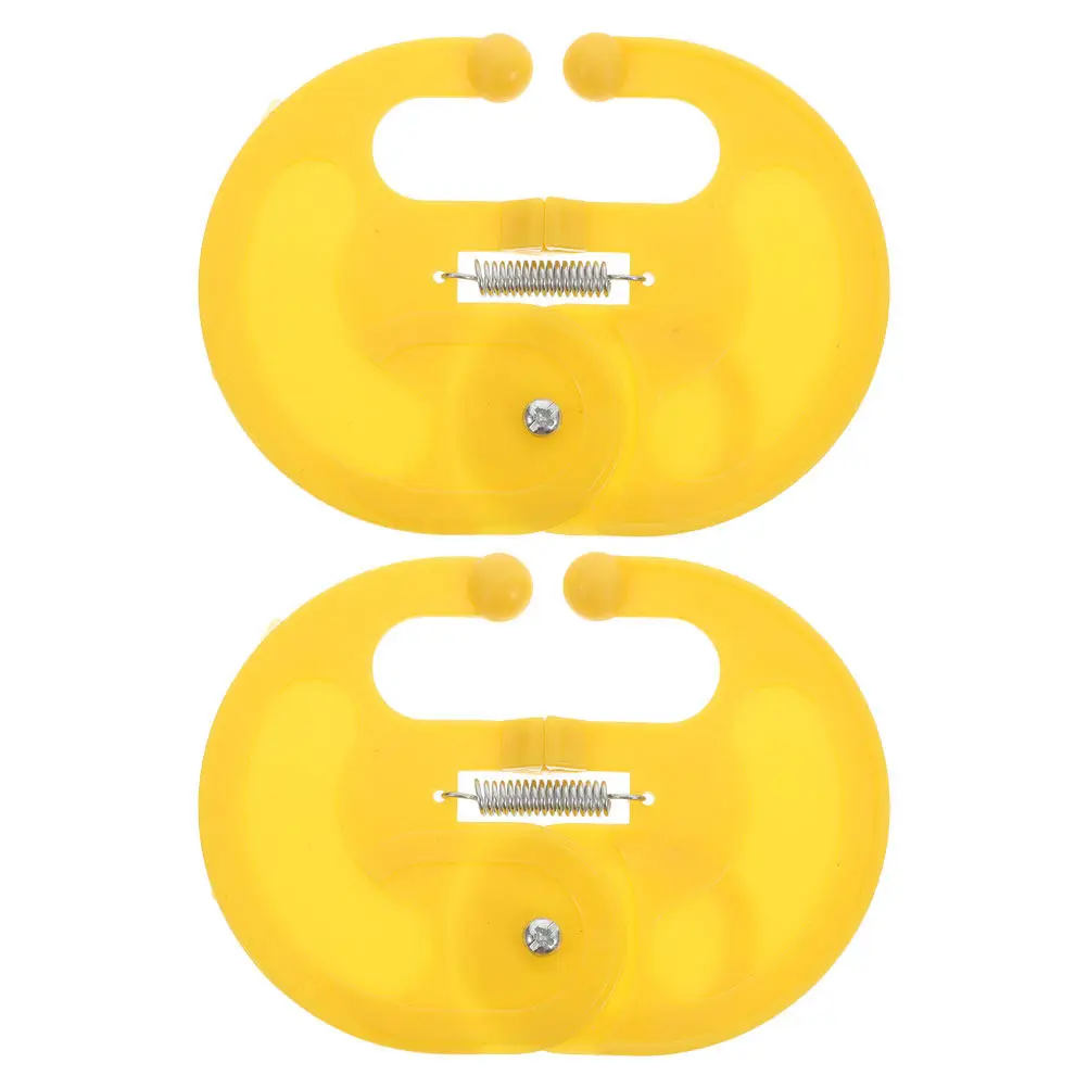 Calf Weaner Device 2pcs Portable Plastic Nose Ring for Cow Cattle Weaning Farm Livestock Supply