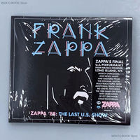 Frank Zappa Zappa 88: The Last Show 2CD rock live album composer, singer-songwriter, electric guitarist music CD
