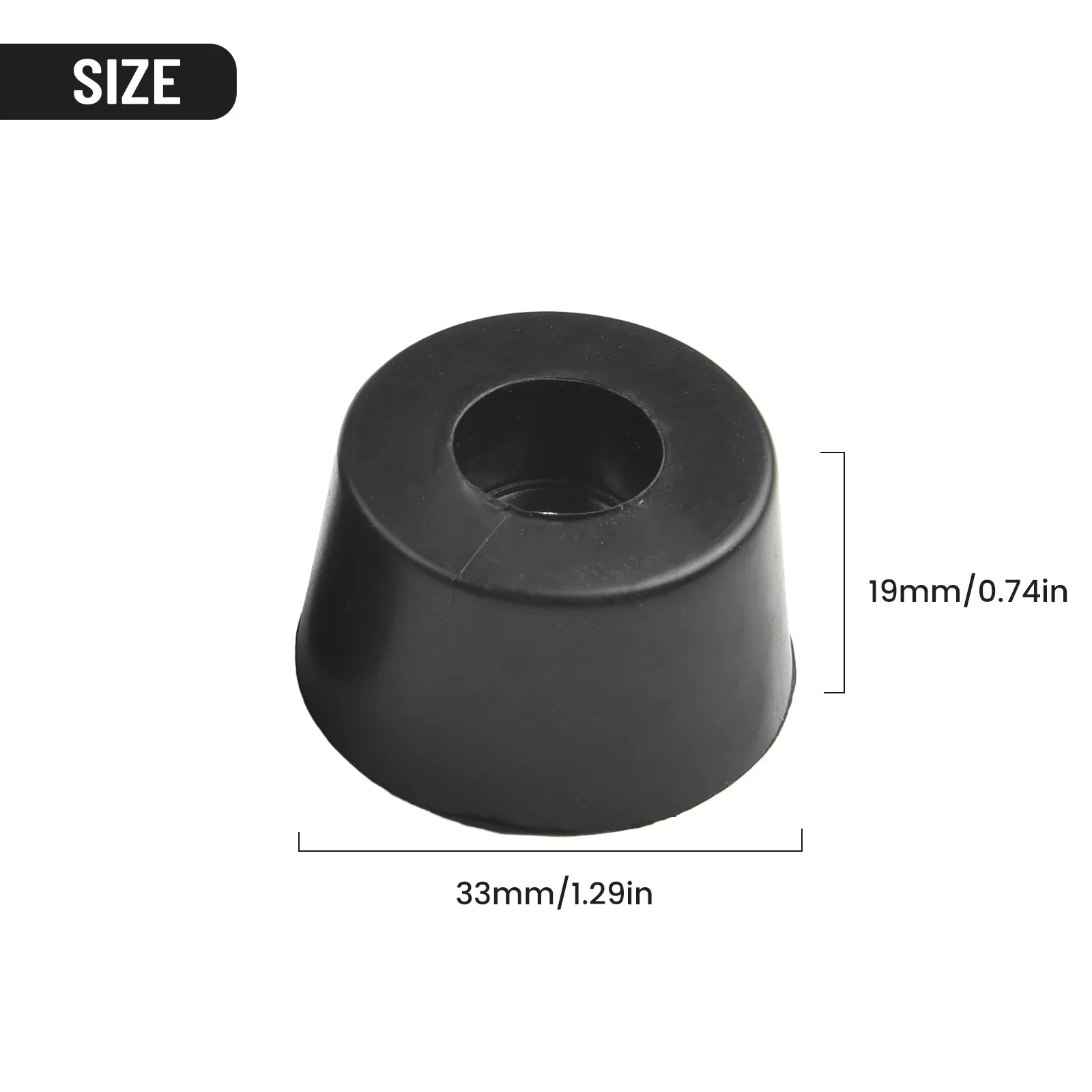4pcs Rubber Speaker Foot Pads Audio Amplifier Speaker Stand Floor Protector Foot Pad Speaker Case Protection Accessories