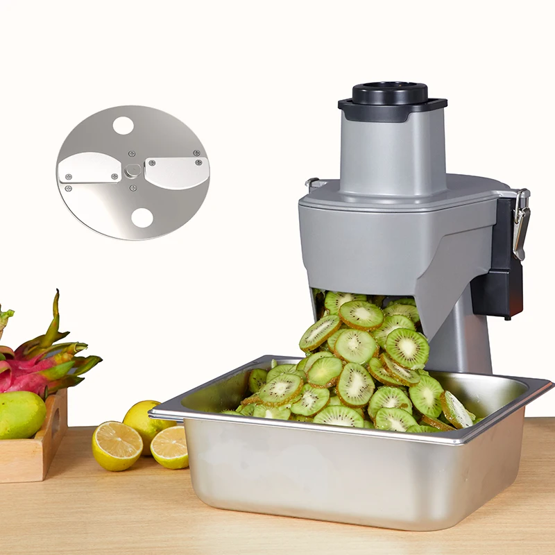 GJ817 Affettatrice commerciale per trituratori di verdure con cavolo verde per frutta in acciaio inossidabile di nuovo arrivo