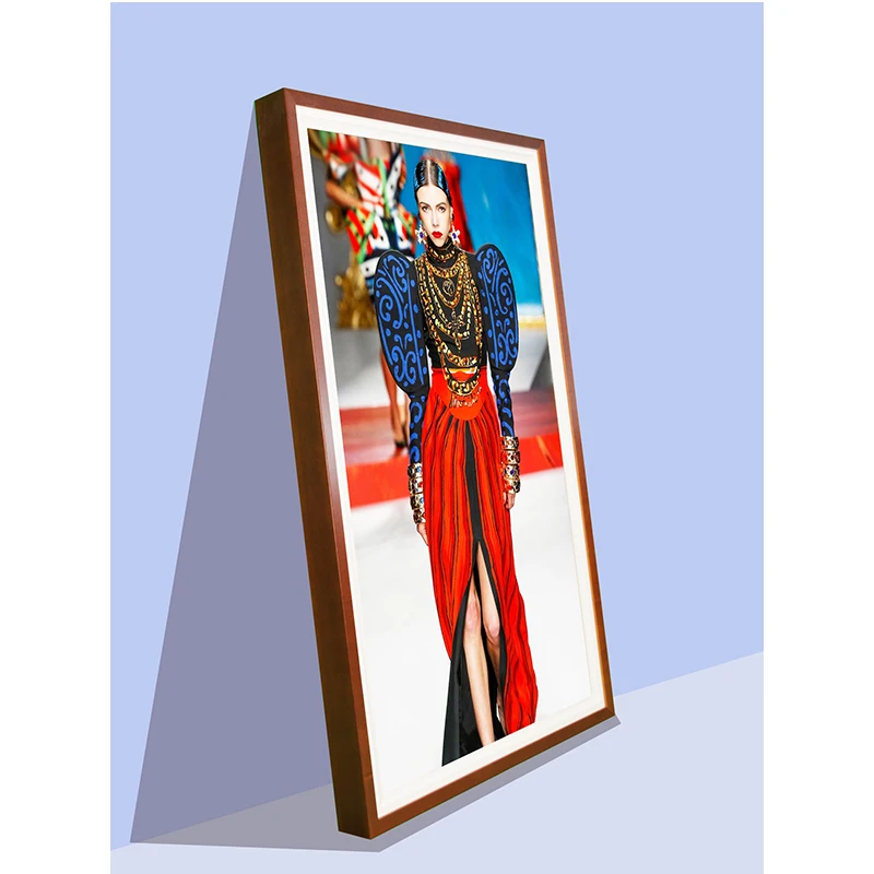 43 inch high-definition LCD frame screen with lossless gamma anti glare and one click screen replacement