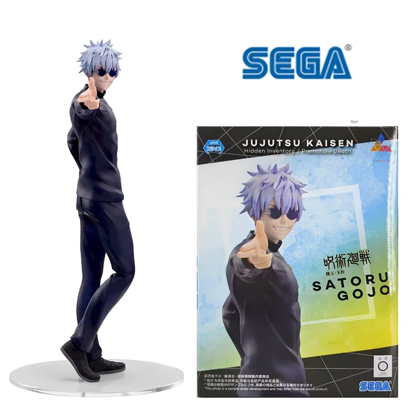 Sega Luminasta Satoru Gojo Jujutsu Kaisen Hidden Inventory Premature Death Arc 20Cm Anime Original Action Figure Model Toy Gift