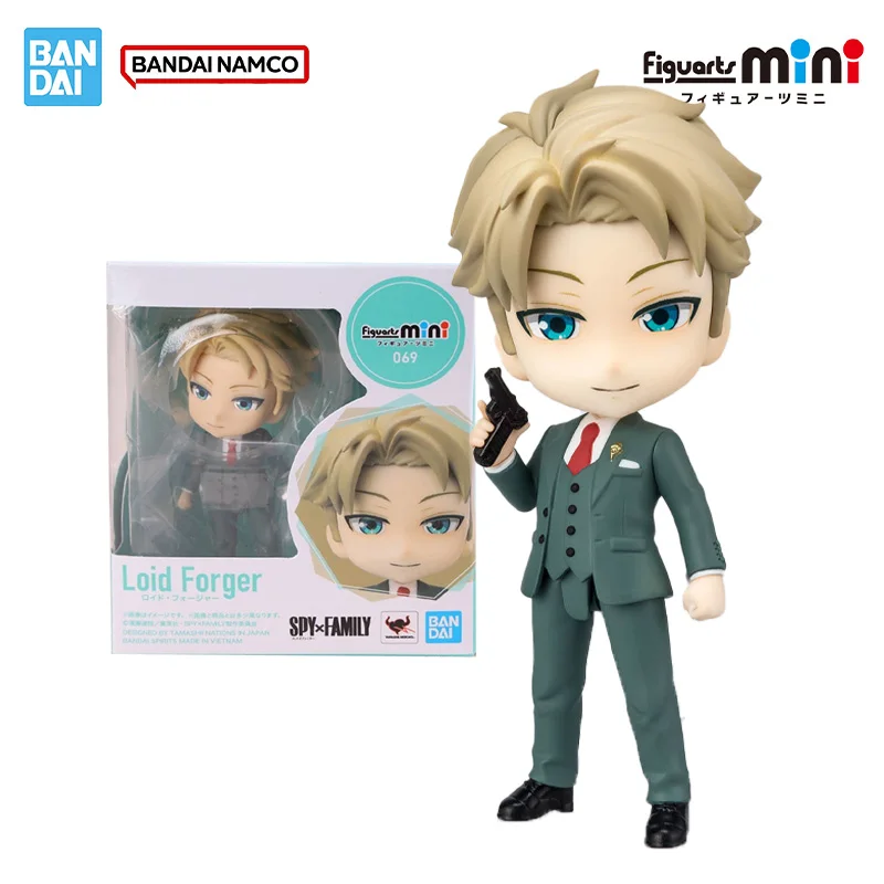 

Bandai Genuine SPY×FAMILY Figuarts Mini Loid Forger Action Figures Animation Gifts Anime Toys Model Gifts for Kids in Stock