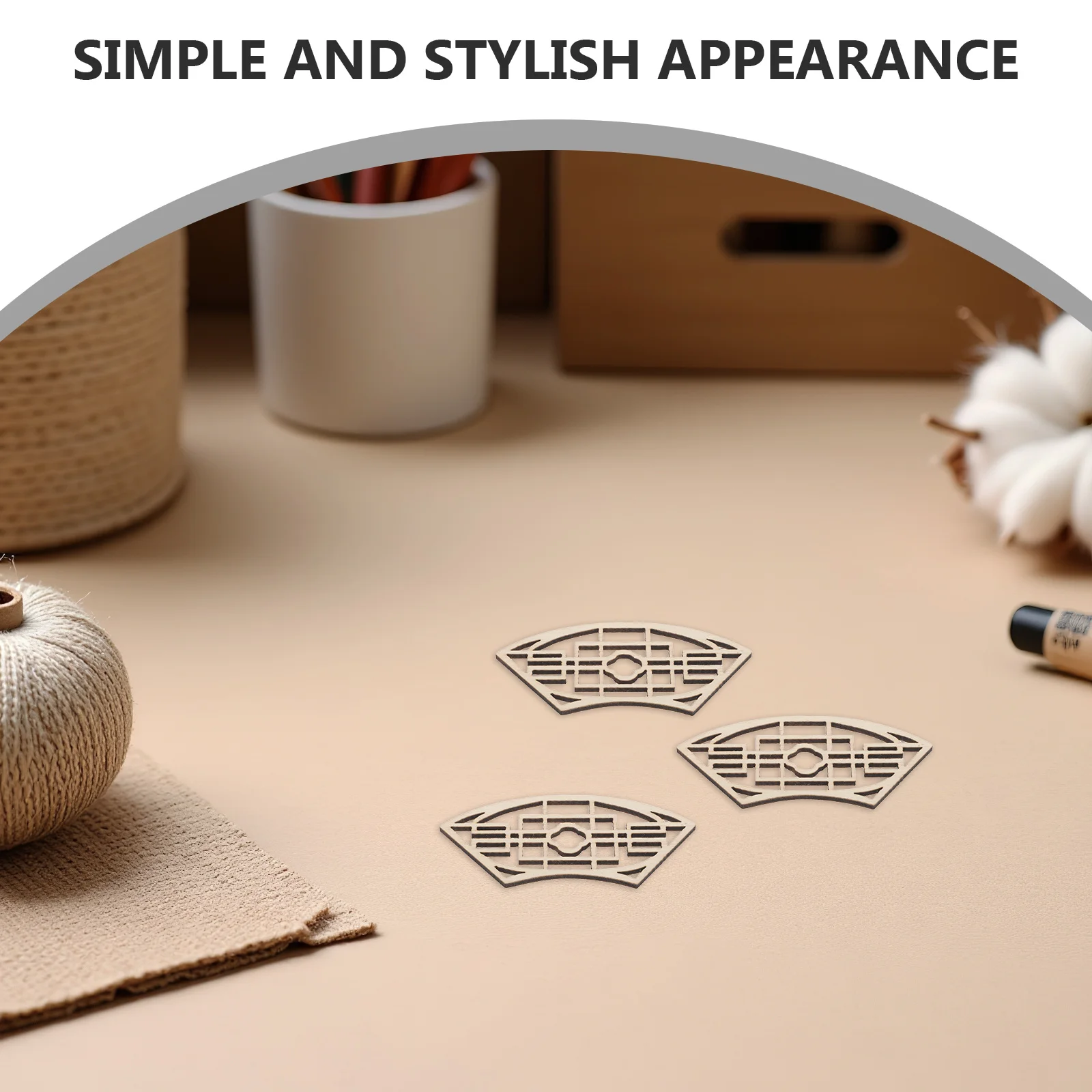 

20Pcs Mini Wooden Chinese Screen Decorative Mini House Screen Room Divider for Dollhouse Miniature Scene Accessories