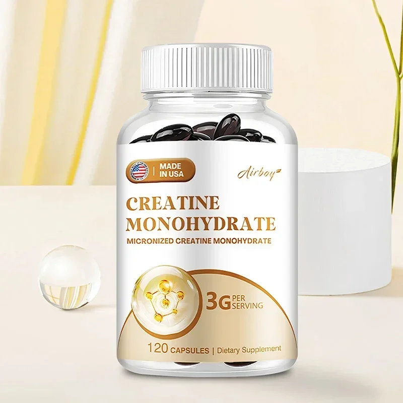 Creatine Monohydrate - Muscle Mass Strength, and Performance Improvement Workout Recovery