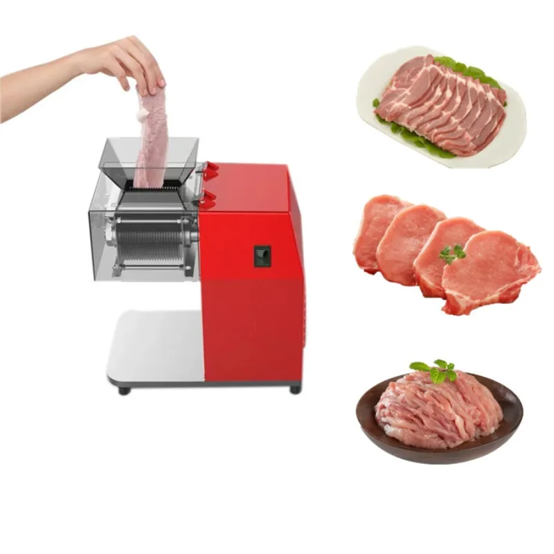 

meat Cutter Machine Professional Commercial freeze Dried Chicken Breast small Meat Cutting Machine